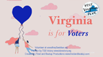 <div style = 'text-align:center;'><b>Virginia is for Voters</b> </div> <BR/> <div style = 'text-align:center;'>Four AMAZING facts about Virginia.<br/> Aired on TV in Virginia markets.<br/> Voiceover by Swati Srivastava.</div>